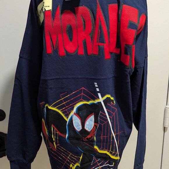 NWT Miles Morales Spider-Verse Spirit Jersey San Diego Comic-Con 2023 Exclusive - Picture 3 of 6